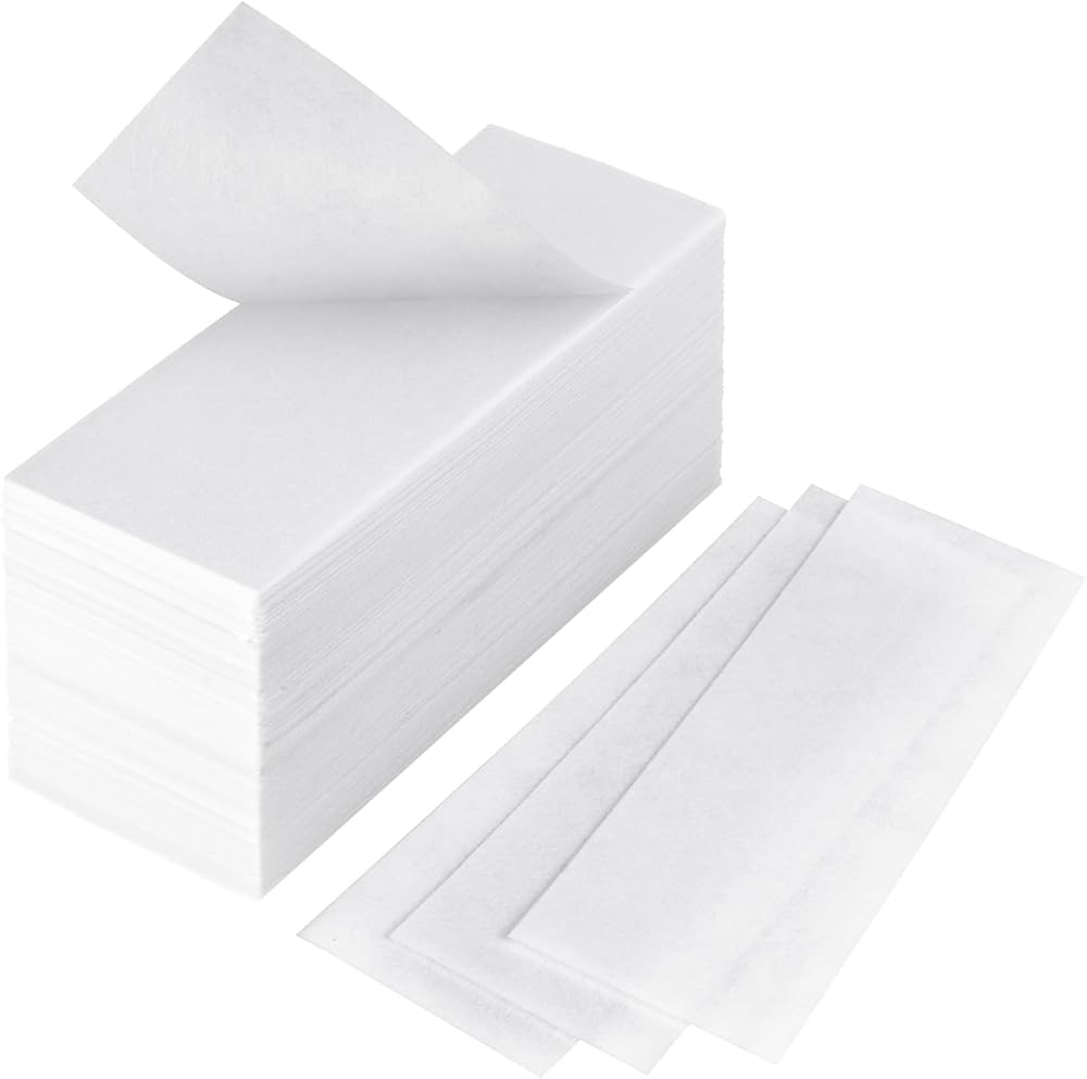 STRISCE DEPILATORIE PER CERA PACCO DA 100PZ 7X20 CM PER CERETTA DEPILAZIONE