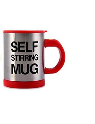 TAZZA AUTOMESCOLANTE TERMICA SELF STIRRING MUG MISCELATORE A BATTERIE BEVANDE