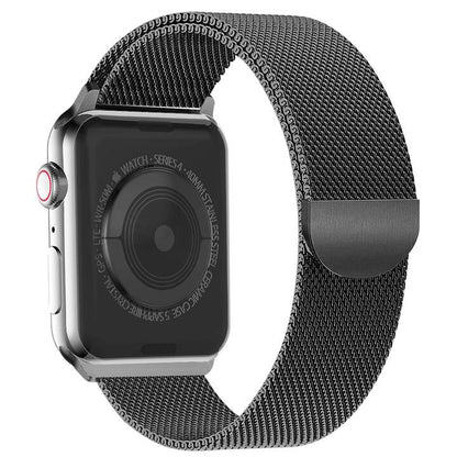 CINTURINO IN METALLO COMPATIBILE CON APPLE WATCH 42mm 44mm 45mm 49mm