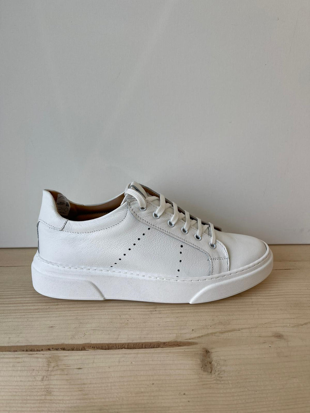SNEAKERS IN VERA PELLE MADE IN ITALY UOMO E DONNA SUOLA BASSA