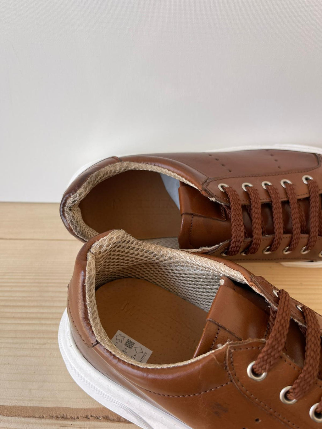 SNEAKERS IN VERA PELLE MADE IN ITALY UOMO E DONNA SUOLA BASSA