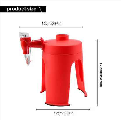 EROGATORE BEVANDE DISPENSER PER BOTTIGLIE DISTRIBUTORE DRINK MINI RUBINETTO BAR PER CUCINA