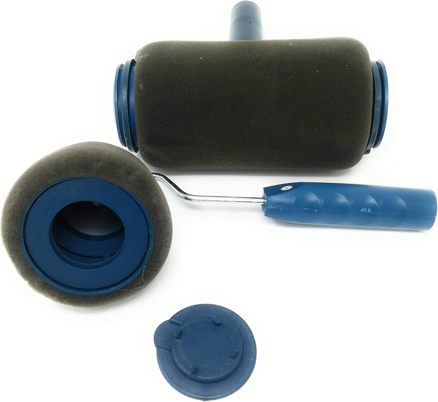 SET RULLO VERNICE PITTURA RICARICABILE CON SERBATOIO INTERNO MANICO ALLUNGABILE SERBATOIO DI 1 LITRO