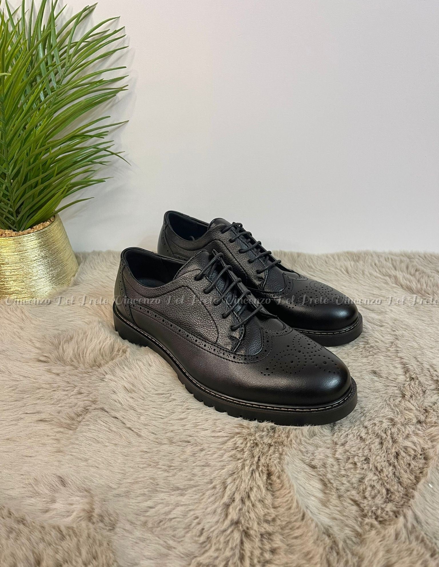 FRANCESINE STRINGATE IN PELLE CON SUOLA ALTA IN GOMMA