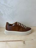 SNEAKERS IN VERA PELLE MADE IN ITALY UOMO E DONNA SUOLA ALTA