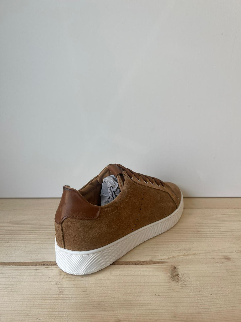 SNEAKERS IN VERA PELLE CAMOSCIO MADE IN ITALY UOMO E DONNA SUOLA BASSA