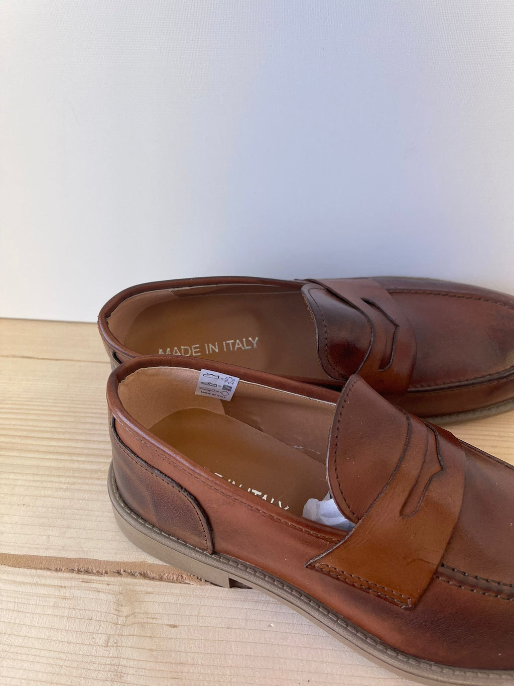 MOCASSINI TASSEL LOAFER IN VERA PELLE MADE IN ITALY CLASSICO SUOLA IN GOMMA