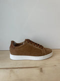 SNEAKERS IN VERA PELLE CAMOSCIO MADE IN ITALY UOMO E DONNA SUOLA BASSA
