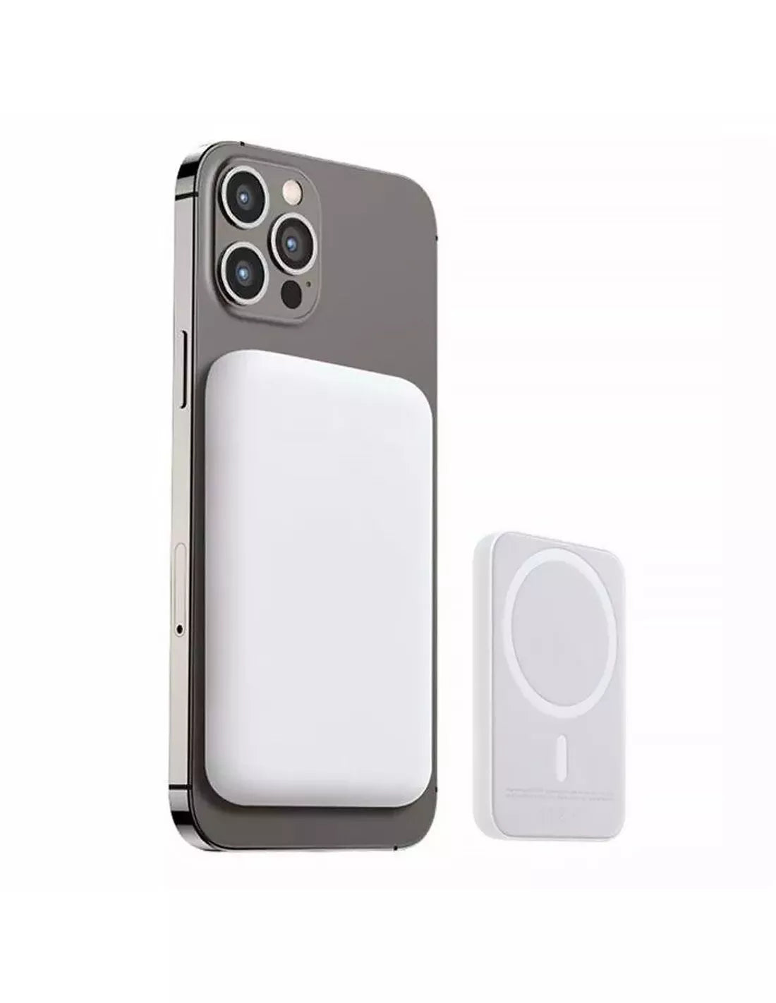 POWER BANK MAGNETICO 12000 MAH 15w CARICATORE WIRELESS COMPATIBILE MAGSAFE UNIVERSAL