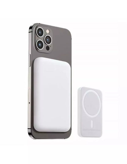 POWER BANK MAGNETICO 12000 MAH 15w CARICATORE WIRELESS COMPATIBILE MAGSAFE UNIVERSAL