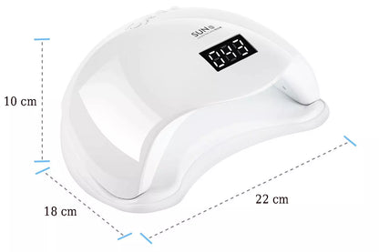 LAMPADA 48W UV LED FORNETTO RICOSTRUZIONE UNGHIE PREOFESSIONALE SALONE MANICURE