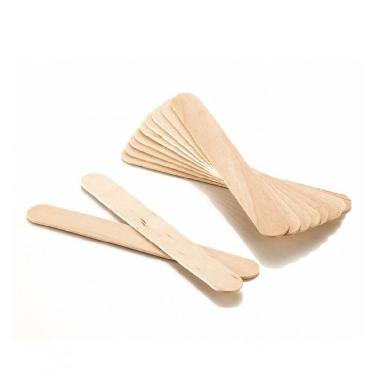 SPATOLA MONOUSO IN LEGNO STENDICERA 100PZ PER CERETTA ESTETICA CURA E CORPO