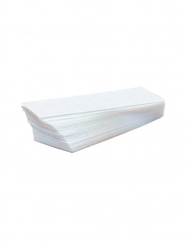 STRISCE DEPILATORIE PER CERA PACCO DA 100PZ 7X20 CM PER CERETTA DEPILAZIONE